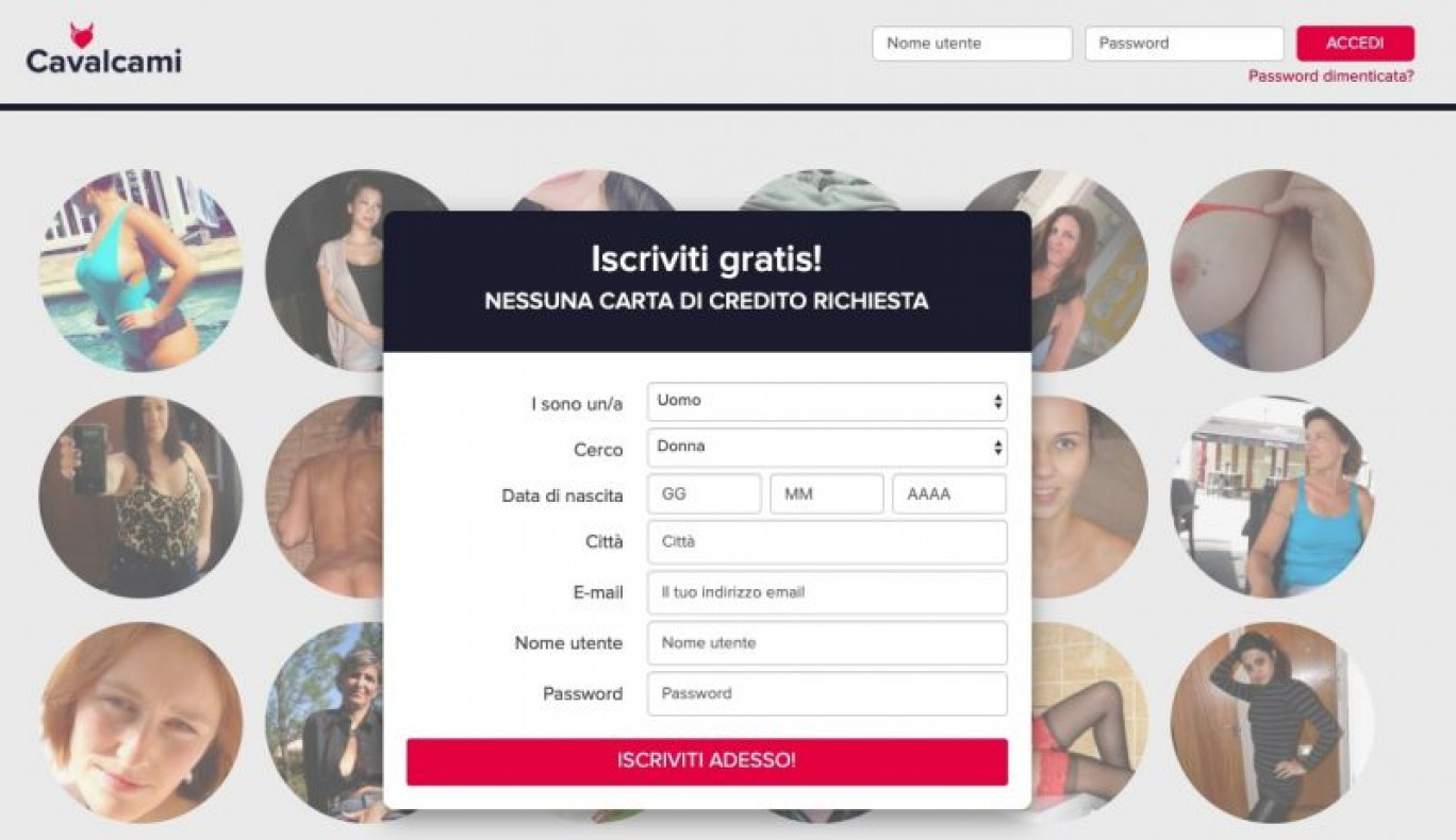 Cavalcami - Primi siti per sesso occasionale